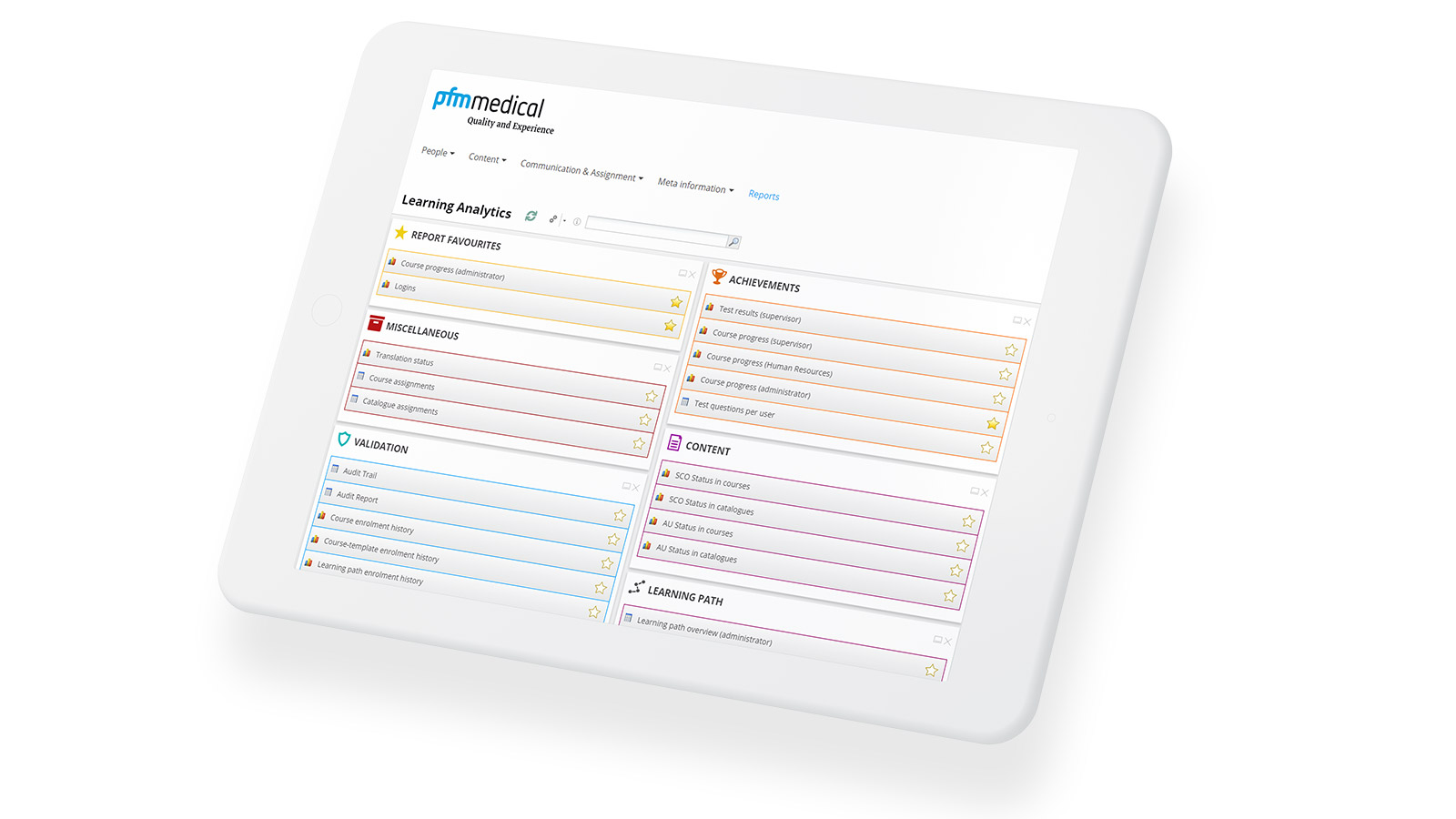 LMS of pfm medical
