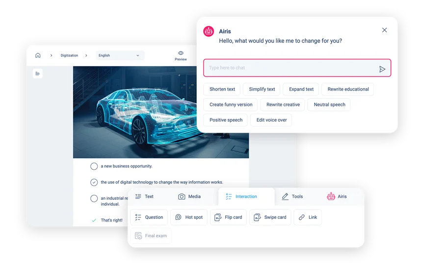 E-Learnings mit KI erstellen